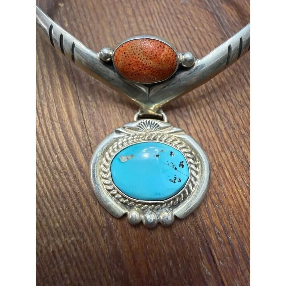 Signed Authentic Southwestern cuff bracelet